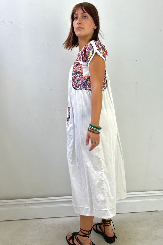 Vintage Mexican Embroidered Dress Selected by Anna Corinna #2