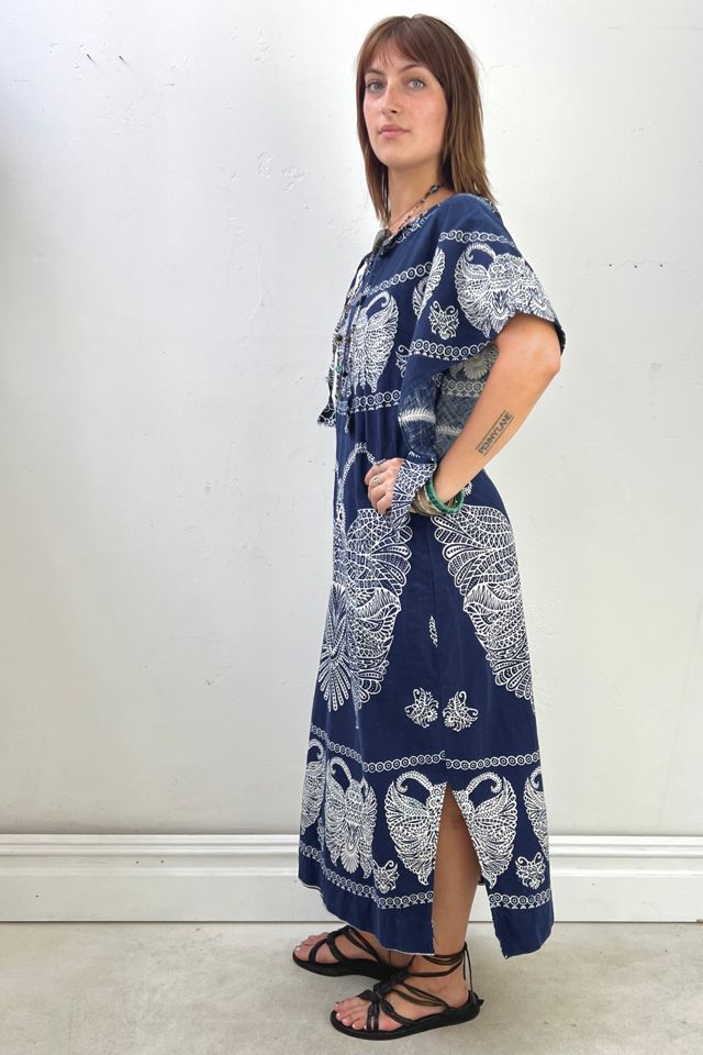 Vintage Butterfly Maxi Dress Selected by Anna Corinna #2