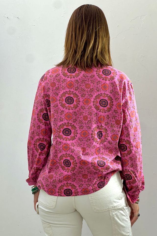 Vintage Printed Button Down Selected by Anna Corinna #2