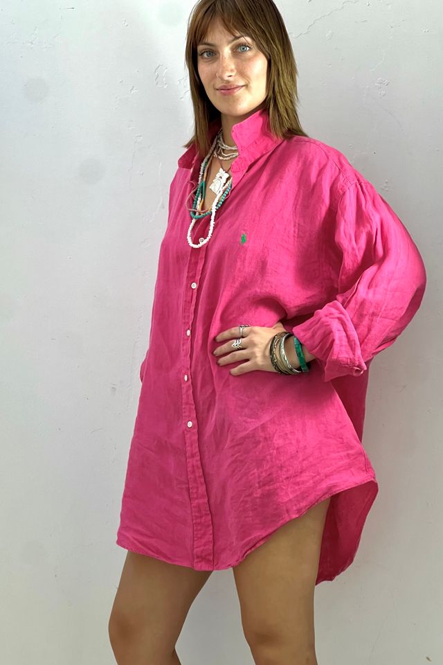 Vintage Ralph Lauren Linen Top Cover Up Selected by Anna Corinna #1