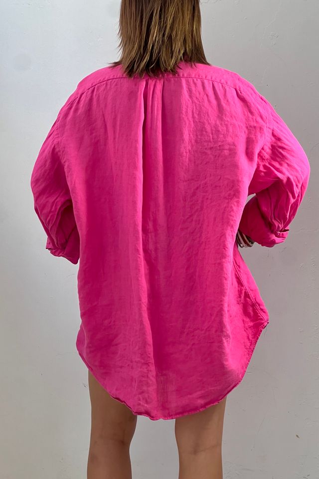 Vintage Ralph Lauren Linen Top Cover Up Selected by Anna Corinna #2