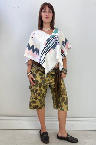 Vintage Camo Shorts Selected by Anna Corinna
