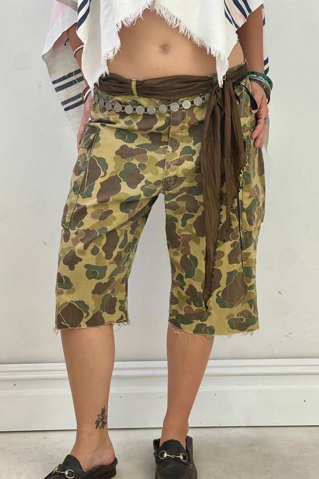 Vintage Camo Shorts Selected by Anna Corinna #1