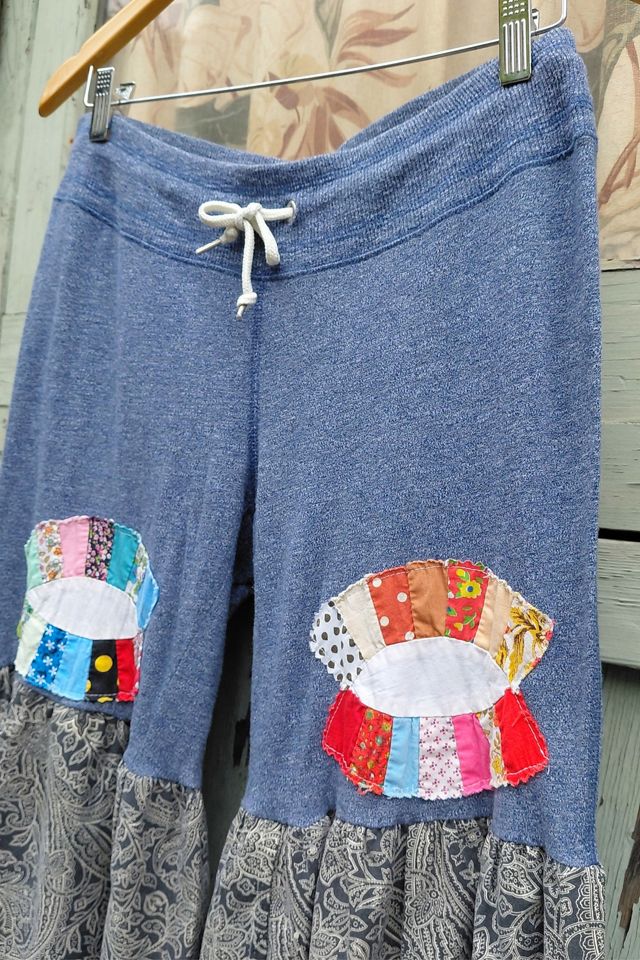 Upcycled Patchwork Bloomer Pants Selected by Garbage Soup #2