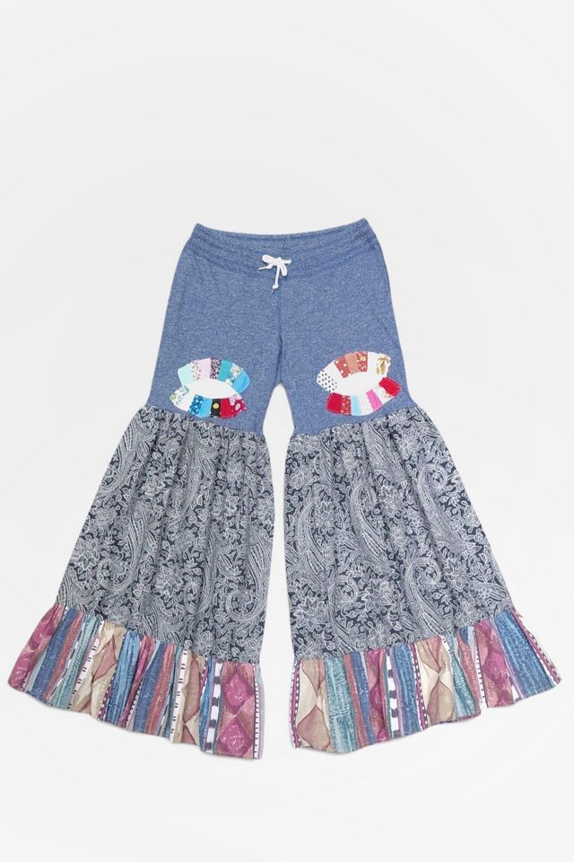 Upcycled Patchwork Bloomer Pants Selected by Garbage Soup #3