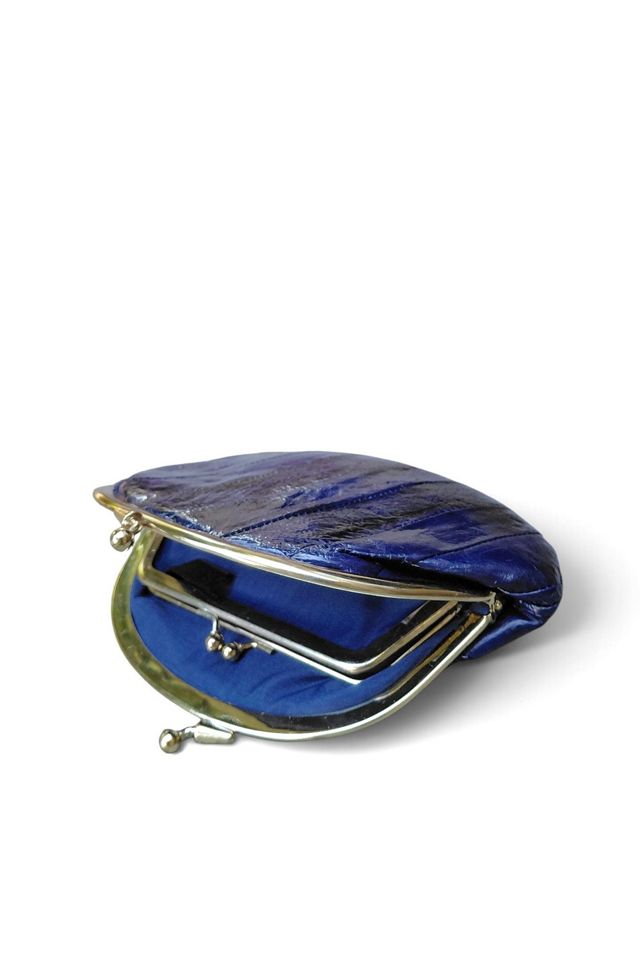 Vintage Eelskin Makeup Combo Pouch Selected by Garbage Soup #3