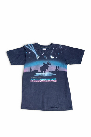 Vintage Yellowstone Glow in the Dark Tee Selected by Garbage Soup