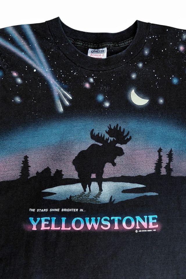 Vintage Yellowstone Glow in the Dark Tee Selected by Garbage Soup #3