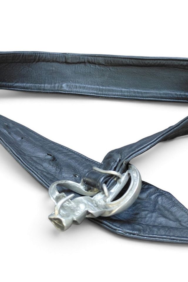 Sculptural Metal Buckle Belt Selected by Garbage Soup #2
