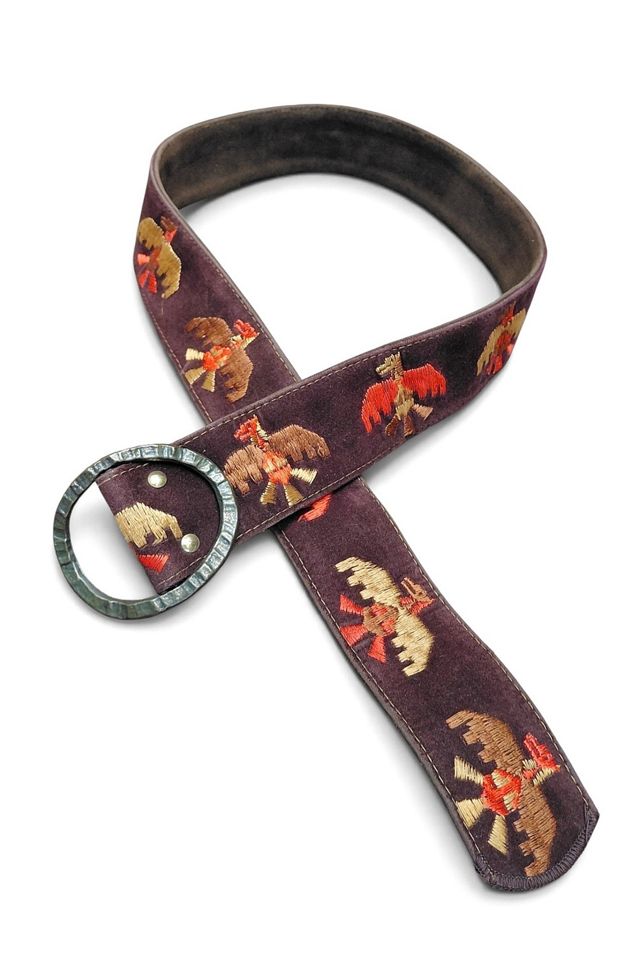 1970's Thunderbird Embroidered Belt Selected by Garbage Soup #1