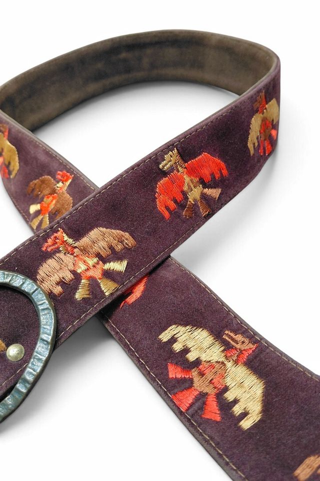 1970's Thunderbird Embroidered Belt Selected by Garbage Soup #3