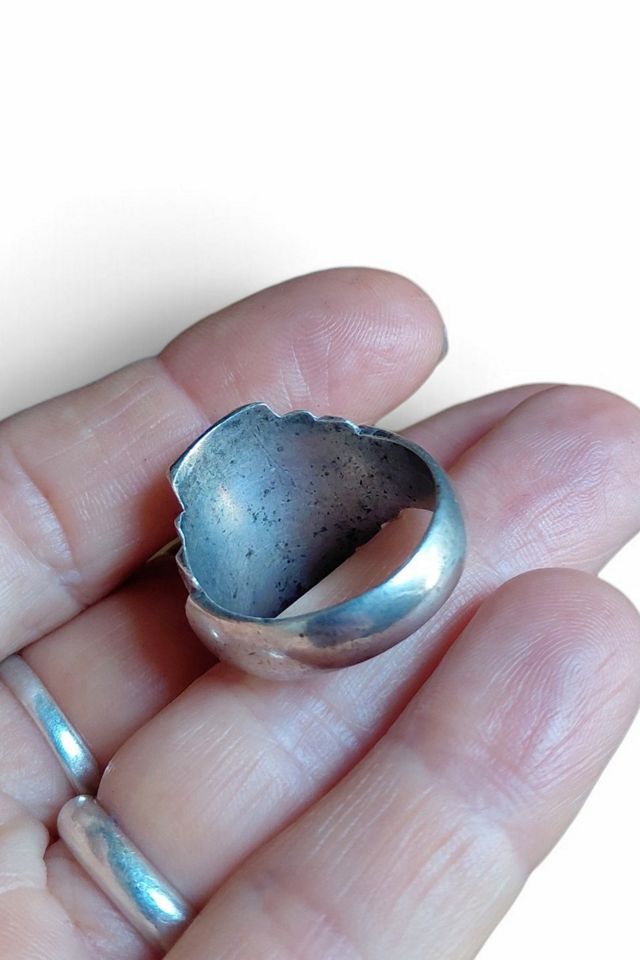 Kokopelli Sterling Silver and Gold Ring Selected by Garbage Soup #3