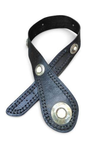 Moroccan Horn Medallion Braided Belt Selected by Garbage Soup