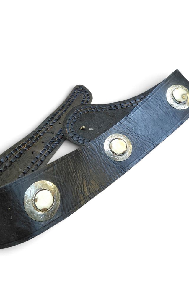 Moroccan Horn Medallion Braided Belt Selected by Garbage Soup #2