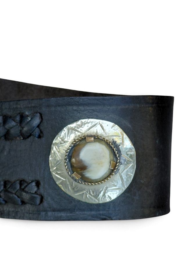 Moroccan Horn Medallion Braided Belt Selected by Garbage Soup #3