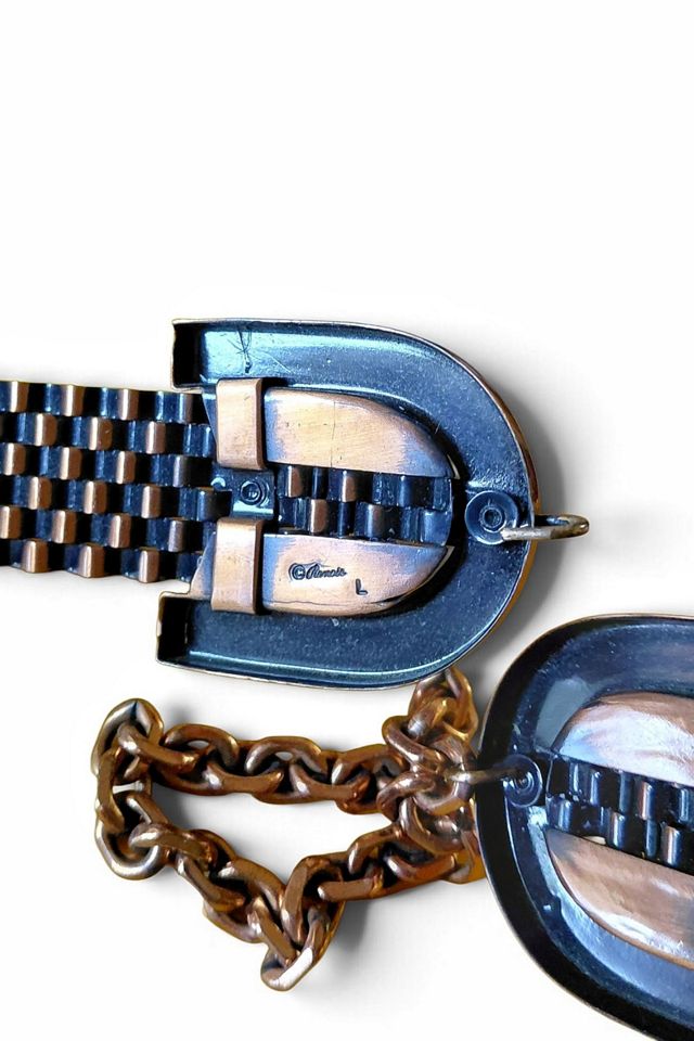Renoir 1960's Copper Woven Belt Selected by Garbage Soup #3