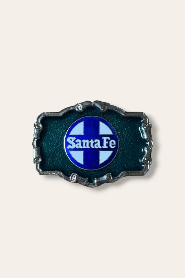 Vintage 1970s Santa Fe Belt Buckle Selected By Afterlife Boutique #1