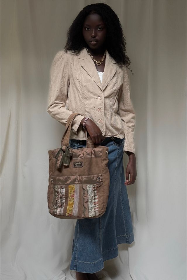 Y2K Cotton Eyelet Cropped Blazer Jacket Selected By Afterlife Boutique #2