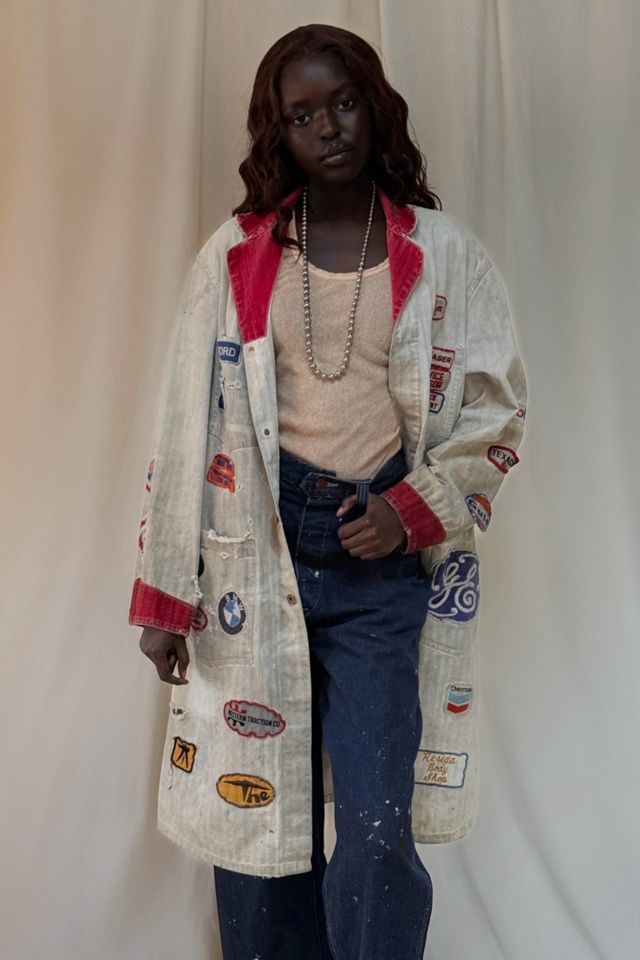 Vintage 1940's Distressed Mechanic Shop Jacket Selected By Afterlife Boutique #1