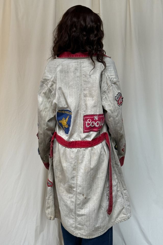 Vintage 1940's Distressed Mechanic Shop Jacket Selected By Afterlife Boutique #2