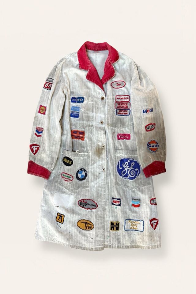 Vintage 1940's Distressed Mechanic Shop Jacket Selected By Afterlife Boutique #3