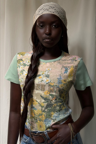 Y2K Garden All Over Print T-shirt Selected By Afterlife Boutique
