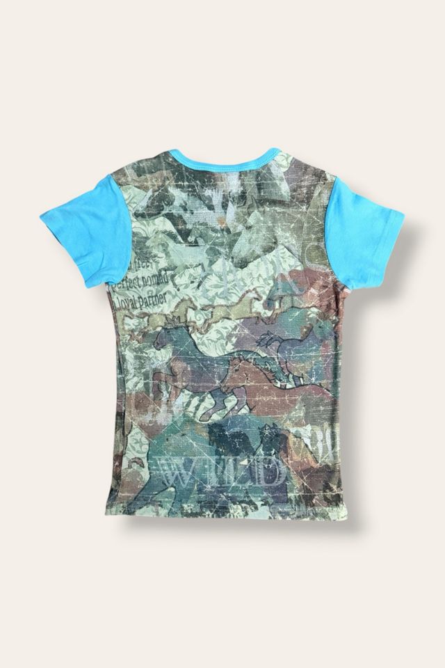 Y2K Wild Horses All Over Print T-shirt Selected By Afterlife Boutique #2