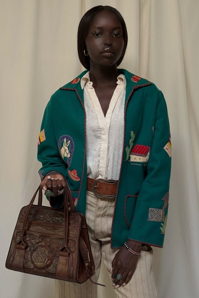 Vintage 1940's Mexico Souvenir Jacket Selected By Afterlife Boutique #1