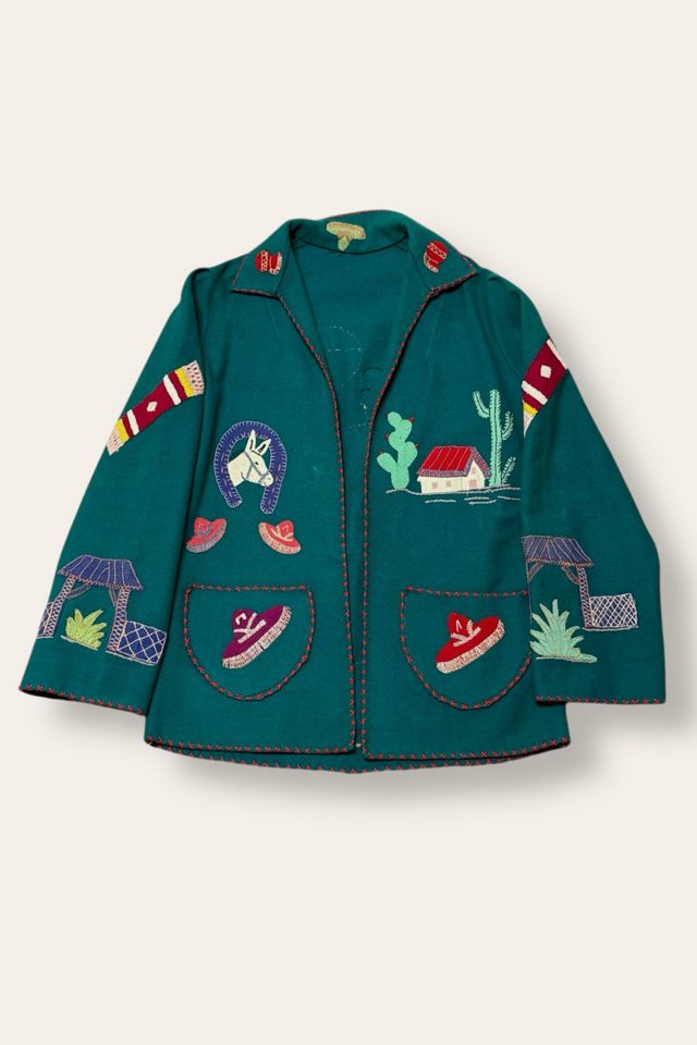 Vintage 1940's Mexico Souvenir Jacket Selected By Afterlife Boutique #2