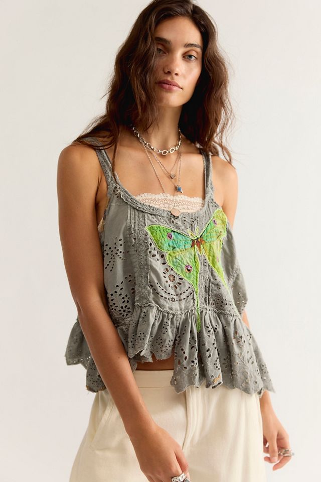 Magnolia Pearl Eyelet Luna Leola Tank #3