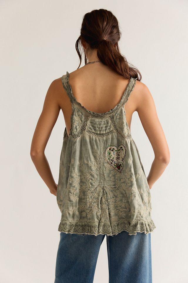 Magnolia Pearl Eyelet Clementine Tank #1