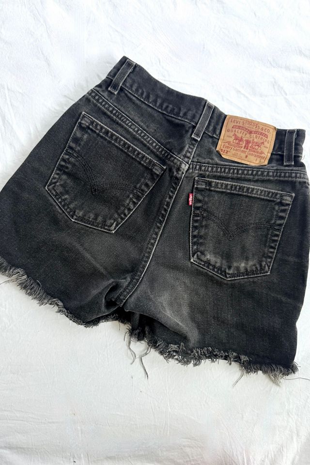 Vintage Black Levi Cut Off Shorts Selected by Grievous Angel Vintage #3