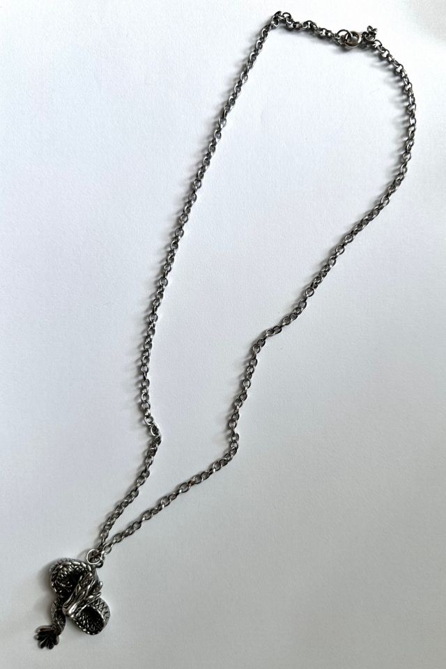 Vintage Silver Dragon Necklace Selected by Grievous Angel Vintage #1