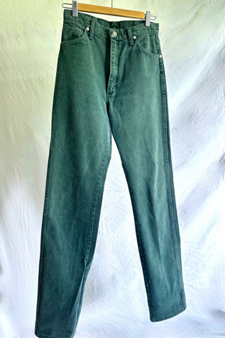 Vintage Forest Green Wrangler Denim Selected by Grievous Angel Vintage