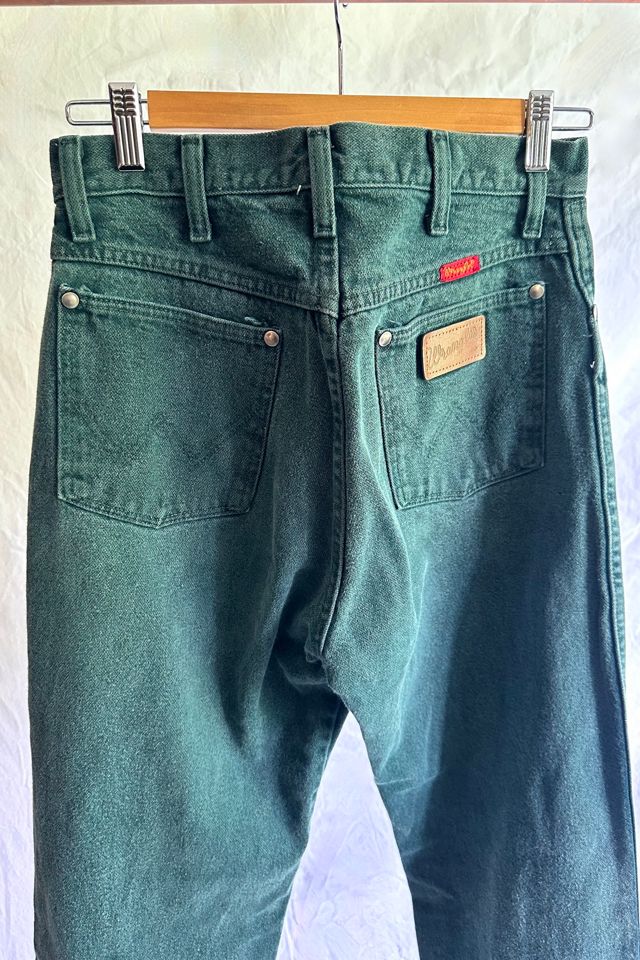 Vintage Forest Green Wrangler Denim Selected by Grievous Angel Vintage #1