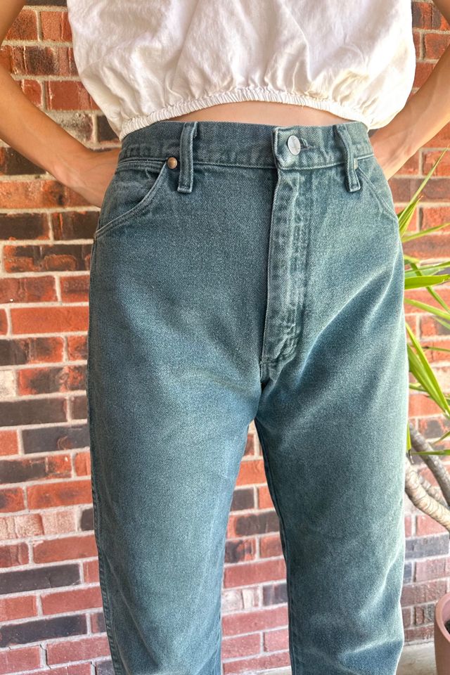 Vintage Forest Green Wrangler Denim Selected by Grievous Angel Vintage #2