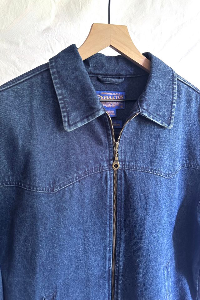 Vintage 1990s Pendleton Denim Jacket Selected by Grievous Angel Vintage #2