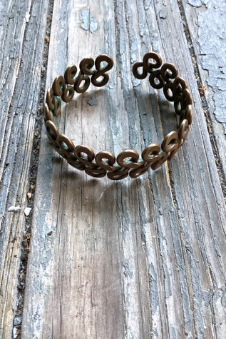 Vintage Hand Forged Copper Cuff Selected by Cherry