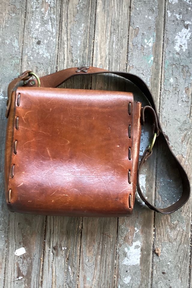 Vintage 1960s Handmade Leather Purse Selected by Cherry #2