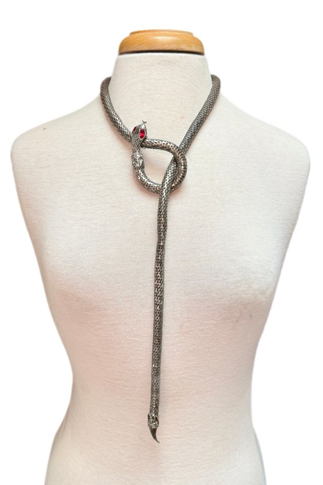 Vintage DL Auld Mesh Snake Necklace or Belt Selected by Lux Revival #1
