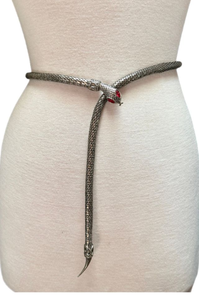 Vintage DL Auld Mesh Snake Necklace or Belt Selected by Lux Revival #2