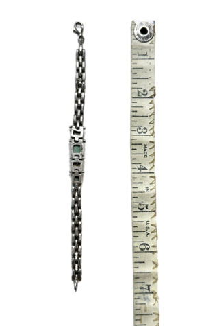Женский браслет Lux Revival Vintage Sterling Silver Ladder with Gemstones Selected, цвет: Бирюзовый — фото 4
