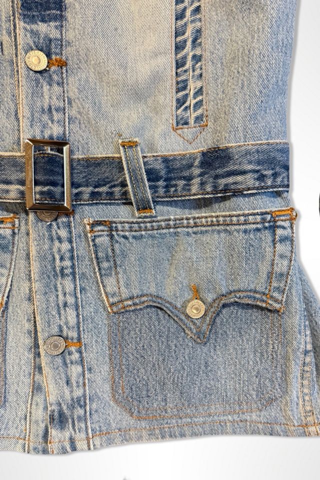 Vintage Levis Re/Done Reworked Denim Chore Jacket Selected By Ritual Vintage #2