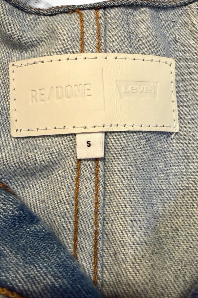 Vintage Levis Re/Done Reworked Denim Chore Jacket Selected By Ritual Vintage #3