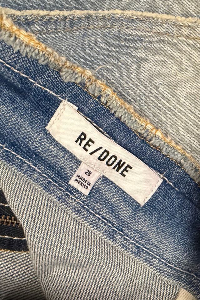 Vintage Reworked Denim Maxi Skirt By Re/Done Selected By Ritual Vintage #2