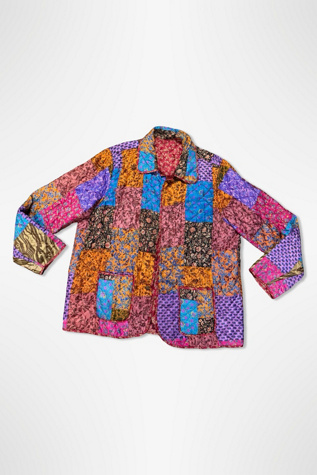 1990s Reversible Patchwork Chore Jacket Selected By Ritual Vintage