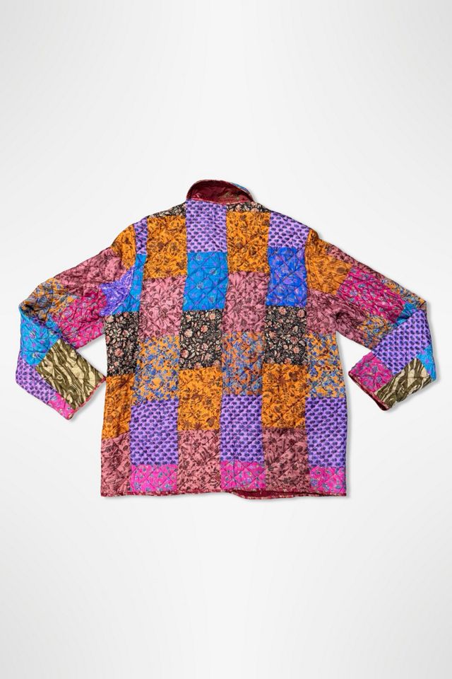 1990s Reversible Patchwork Chore Jacket Selected By Ritual Vintage #1