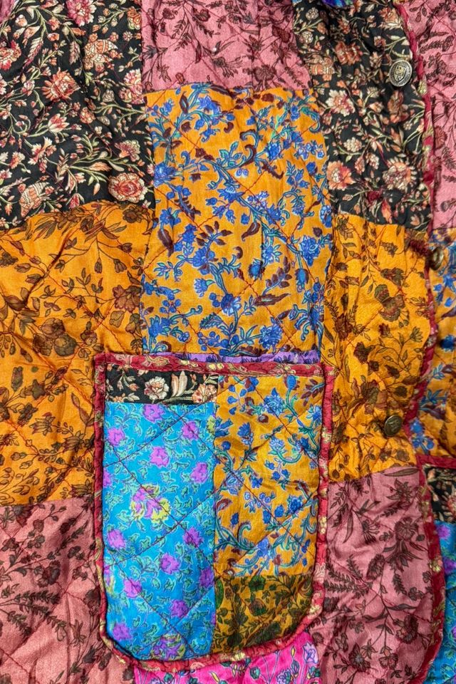 1990s Reversible Patchwork Chore Jacket Selected By Ritual Vintage #2