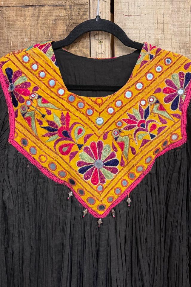 1970s Heavily Embroidered Gauze Peasant Tunic Selected By Ritual Vintage #3