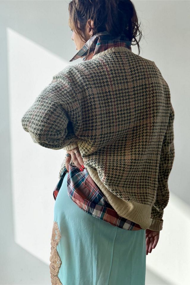 Vintage Polo Ralph Lauren Glen Plaid Sweater Selected by Personal Choice #1